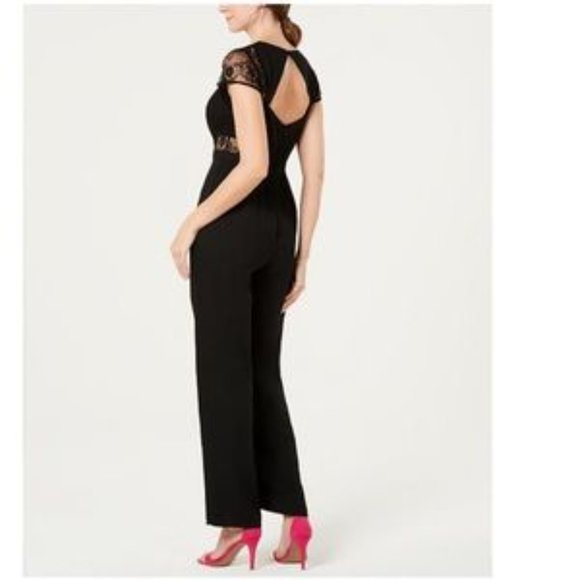 NWT black lace romper  jumpsuit 19 Cooper from Nordstrom's - Picture 2 of 4